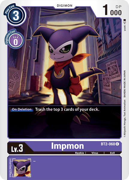 BT2-068 Impmon Single