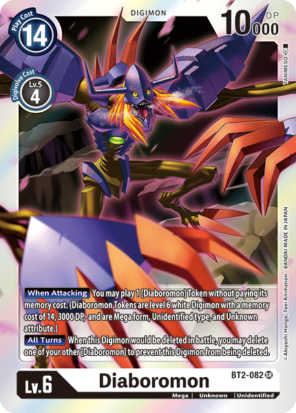 BT2-082 Diaboromon Single