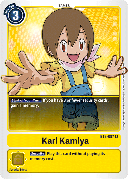 BT2-087 Kari Kamiya Single