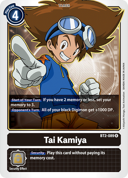 BT2-089 Tai Kamiya Single