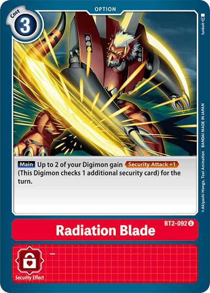 BT2-092 Radiation Blade Single