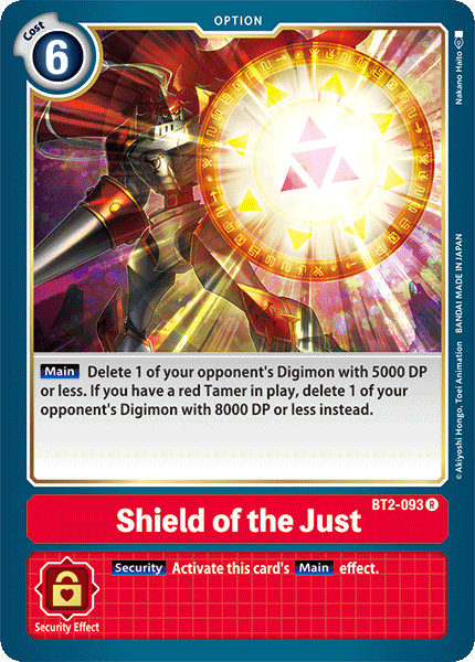 BT2-093 Shield of the Just Single