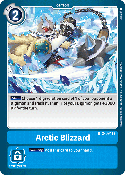 BT2-094 Arctic Blizzard Single