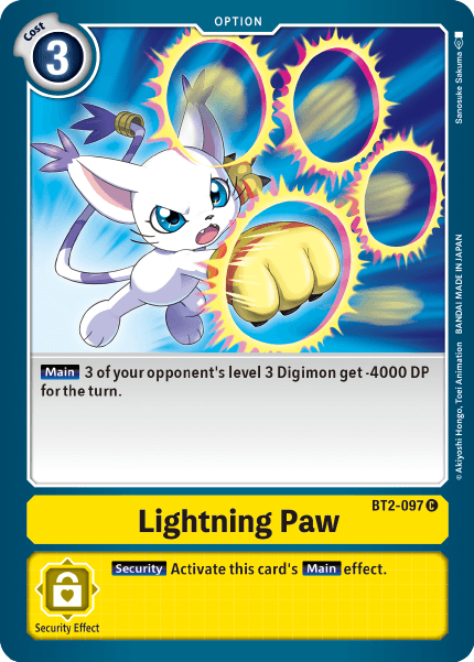 BT2-097 Lightning Paw Single