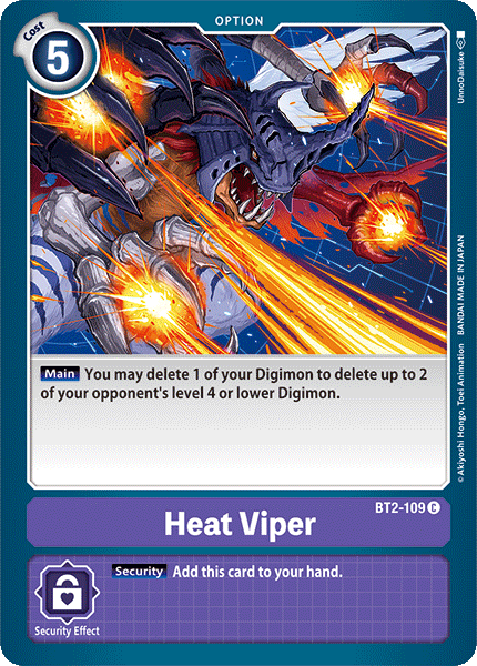 BT2-109 Heat Viper Single