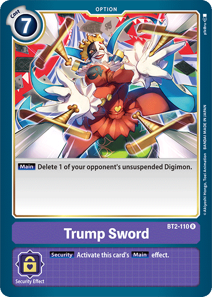 BT2-110 Trump Sword Single