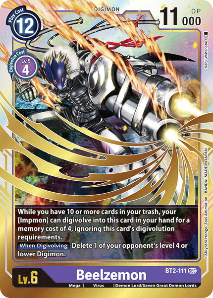 BT2-111 Beelzemon Single