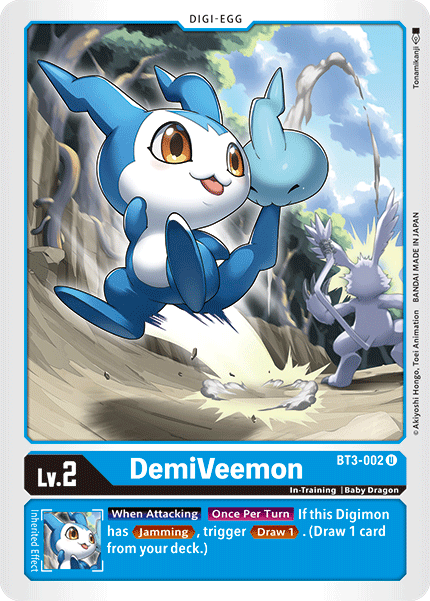 BT3-002 DemiVeemon Single