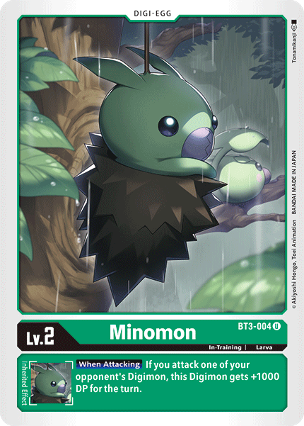 BT3-004 Minomon Single