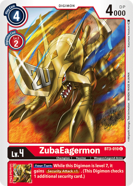 BT3-010 ZubaEagermon Single