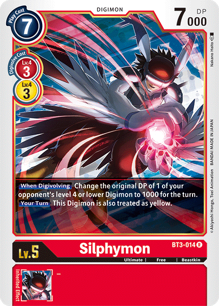 BT3-014 Silphymon Single