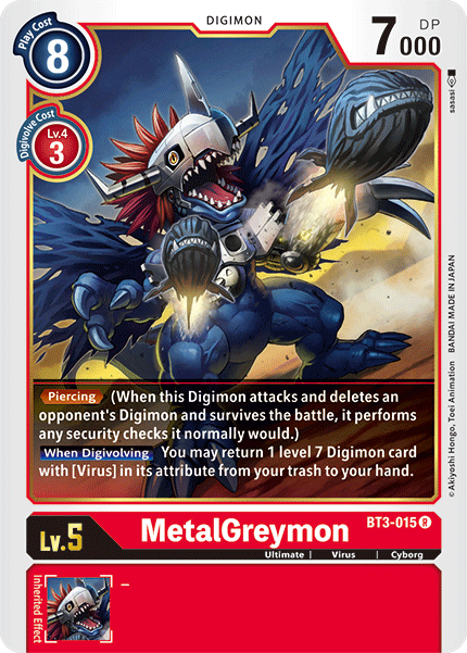 BT3-015 MetalGreymon Single