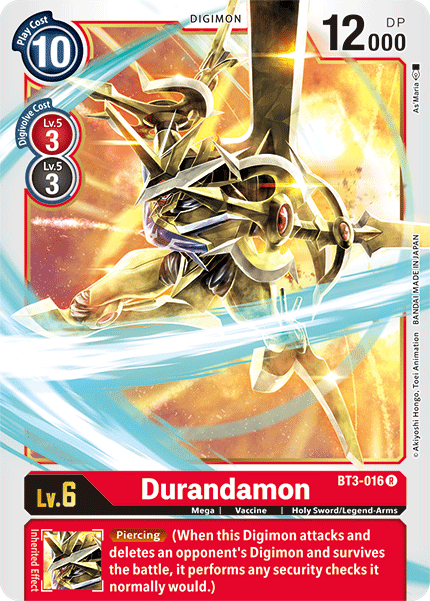 BT3-016 Durandamon Single