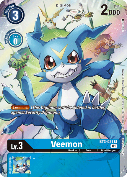 BT3-021 1st Year Anniversary Veemon