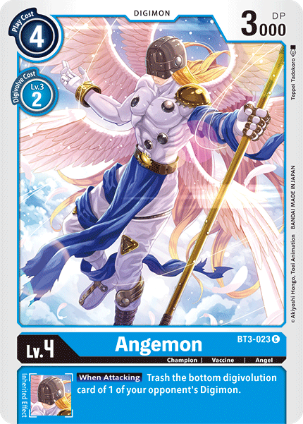 BT3-023 Angemon Single