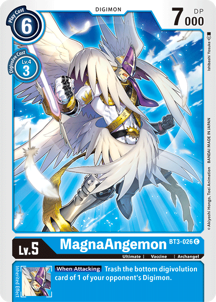 BT3-026 MagnaAngemon Single