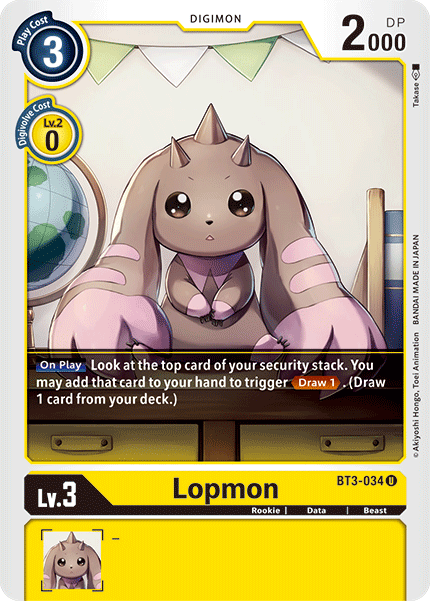 BT3-034 Lopmon Single