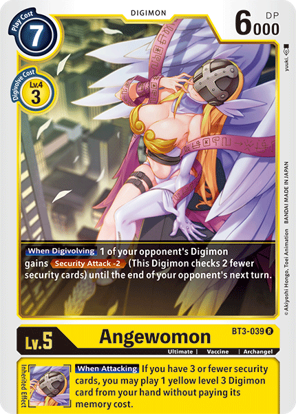 BT3-039 Angewomon Single