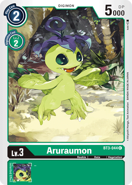 BT3-044 Aruraumon Single