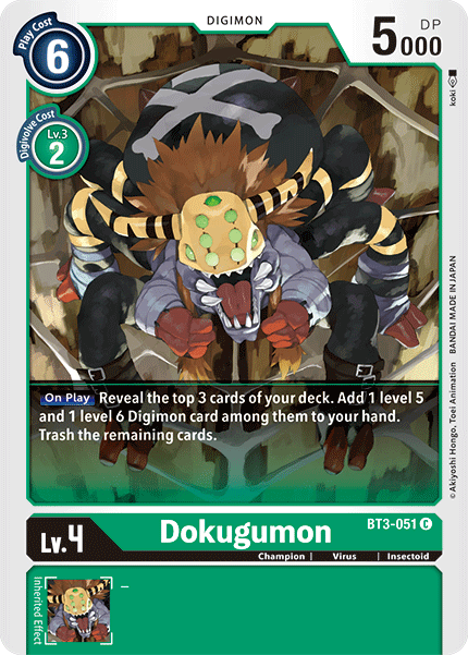 BT3-051 Dokugumon Single