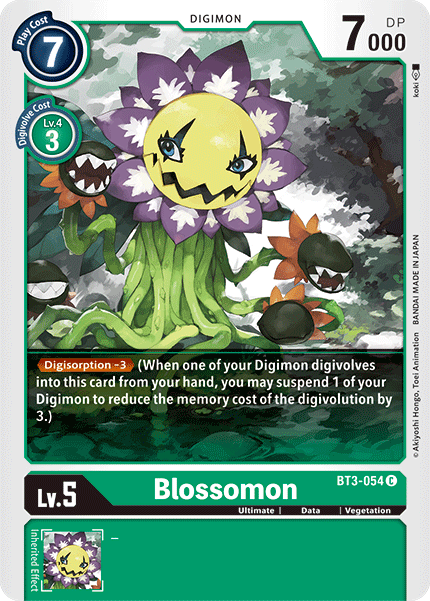 BT3-054 Blossomon Single