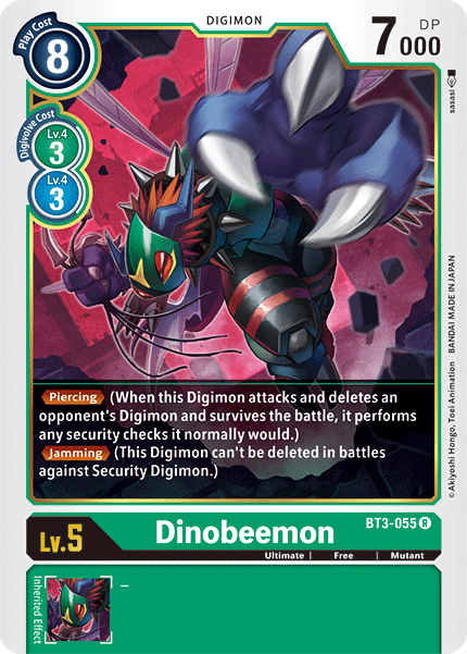 BT3-055 DinoBeemon Single