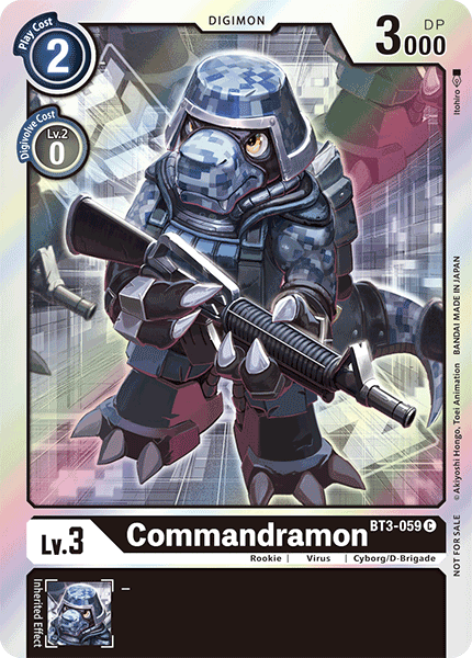 BT3-059 Commandramon Event Pack 1