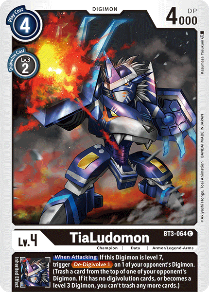 BT3-064 TaiLudomon Single