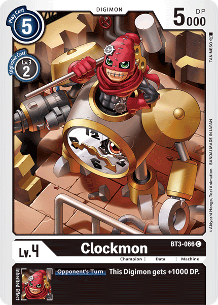 BT3-066 Clockmon Single