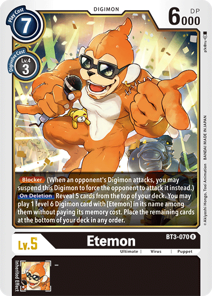 BT3-070 Etemon Single