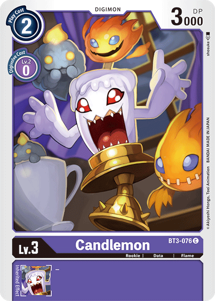 BT3-076 Candlemon Single