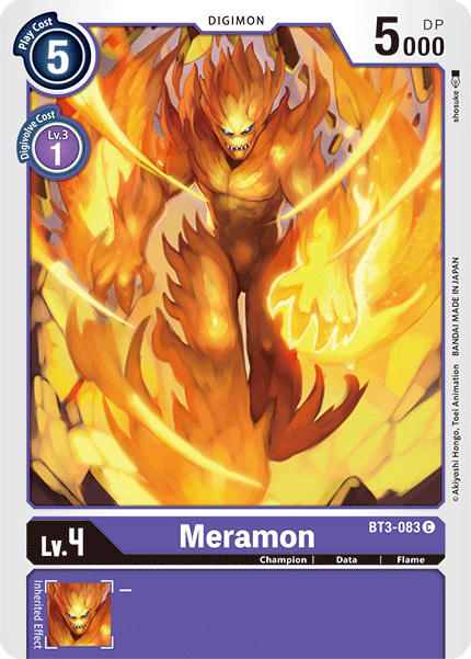 BT3-083 Meramon Single