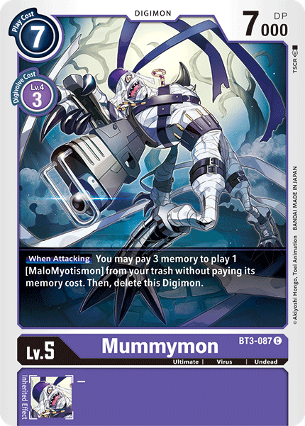 BT3-087 Mummymon Single