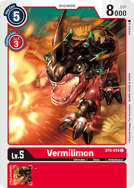 BT4-014 Vermilimon Single