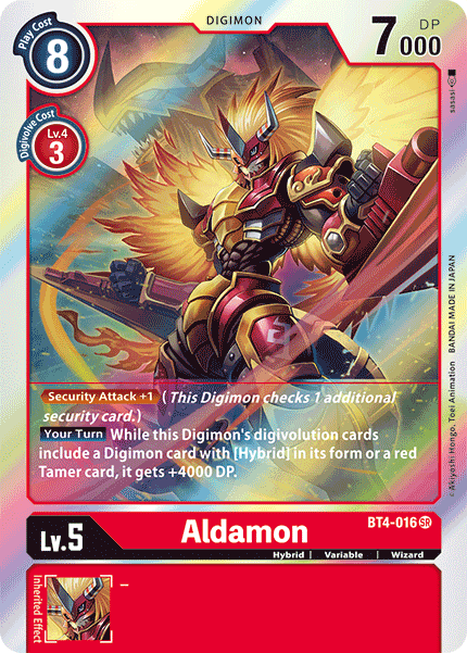 BT4-016 Aldamon Single