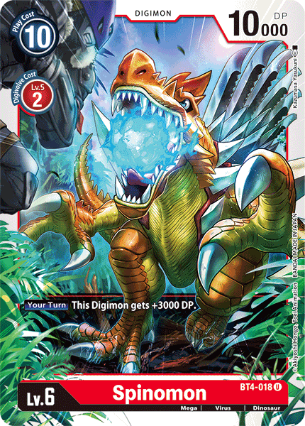 BT4-018 Spinomon Pre-Release Single