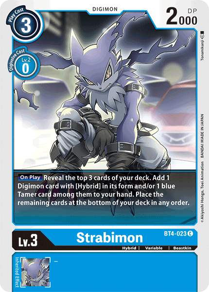 BT4-023 Strabimon Single