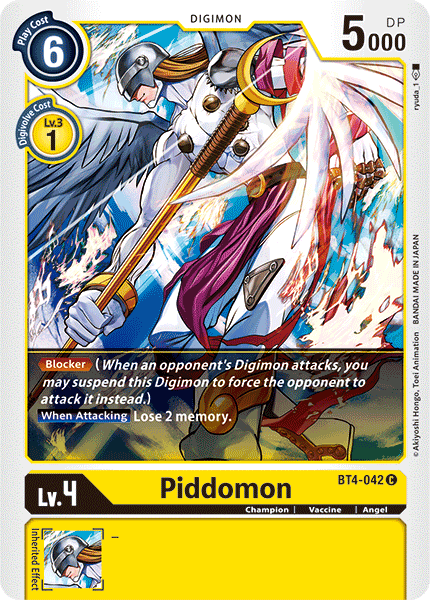 BT4-042 Piddomon Single