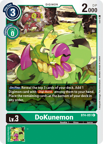 BT4-051 DoKunemon Single