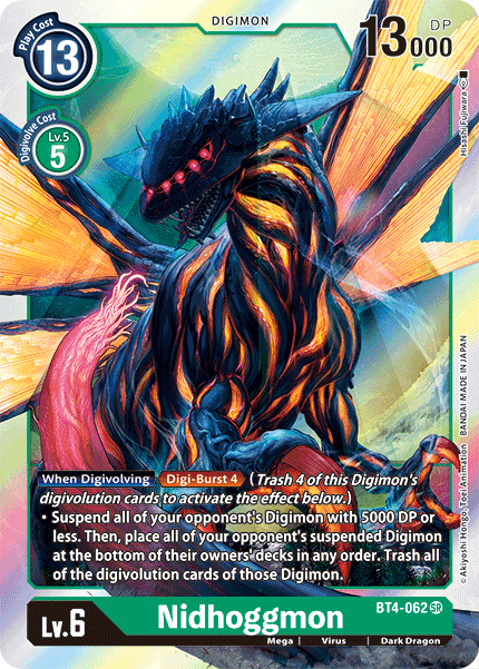 BT4-062 Nidhoggmon Single