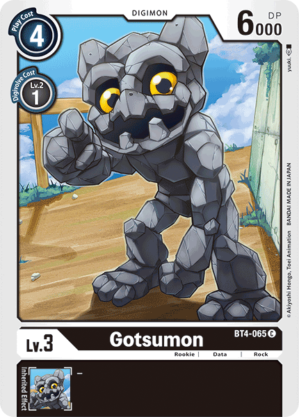 BT4-065 Gotsumon Single