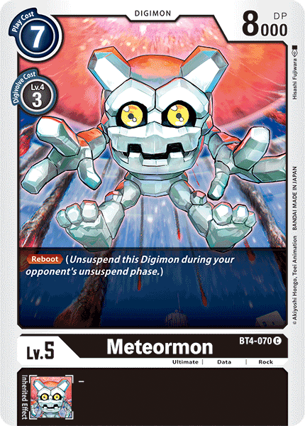 BT4-070 Meteormon Single