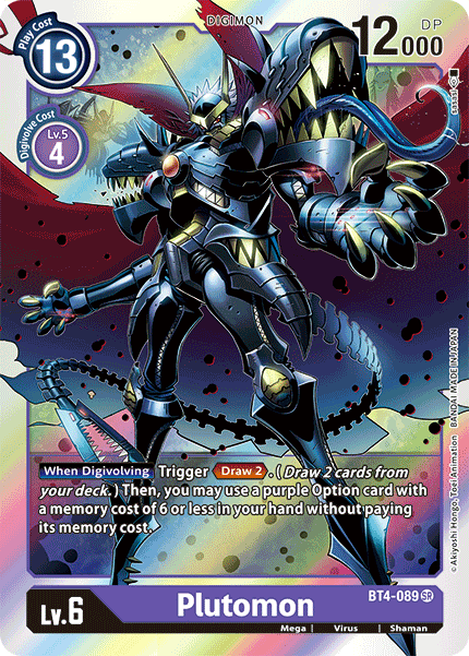 BT4-089 Plutomon Single