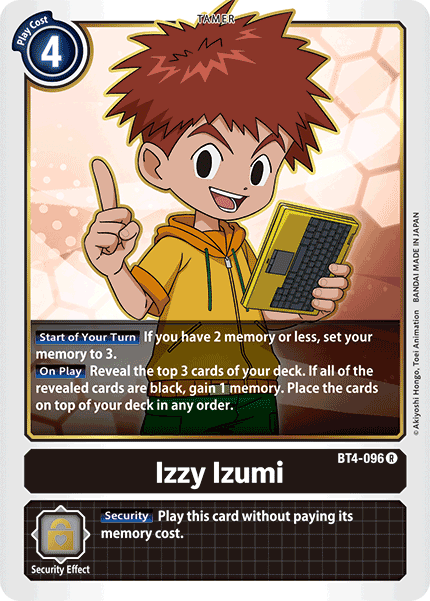 BT4-096 Izzy Izumi RB Foil Single