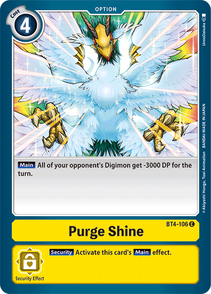 BT4-106 Purge Shine Single