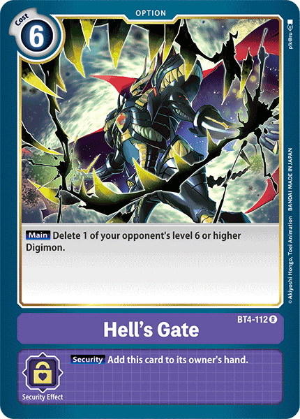 BT4-112 Hell's Gate Pre-Release Single