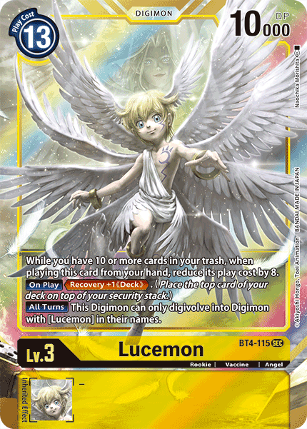 BT4-115 Lucemon Alt Art Single