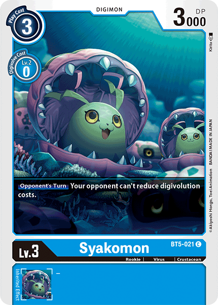 BT5-021 Syakomon Single