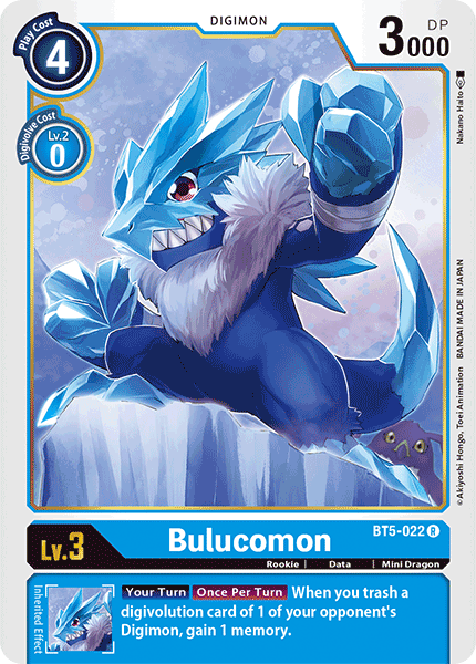 BT5-022 Bulucomon Single