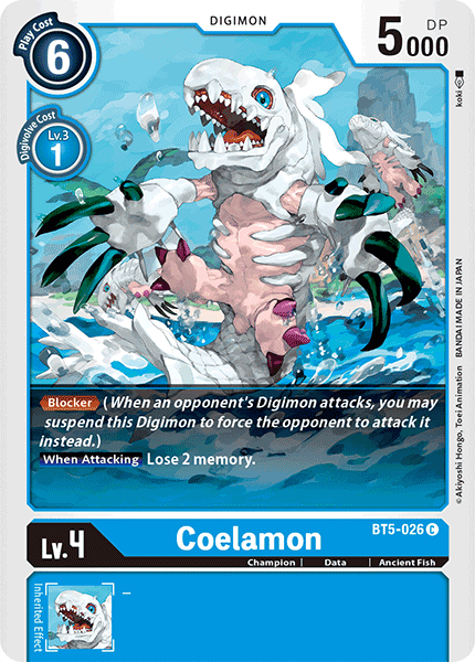 BT5-026 Coelamon Single